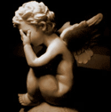 personal growth therapy Angel face statue