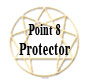 Point 8 Protector Enneagram Symbol